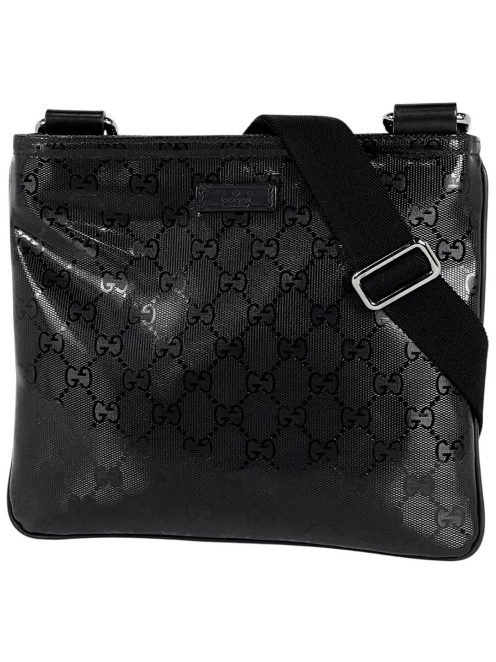 Gucci GG Supreme Shoulder Bag Black